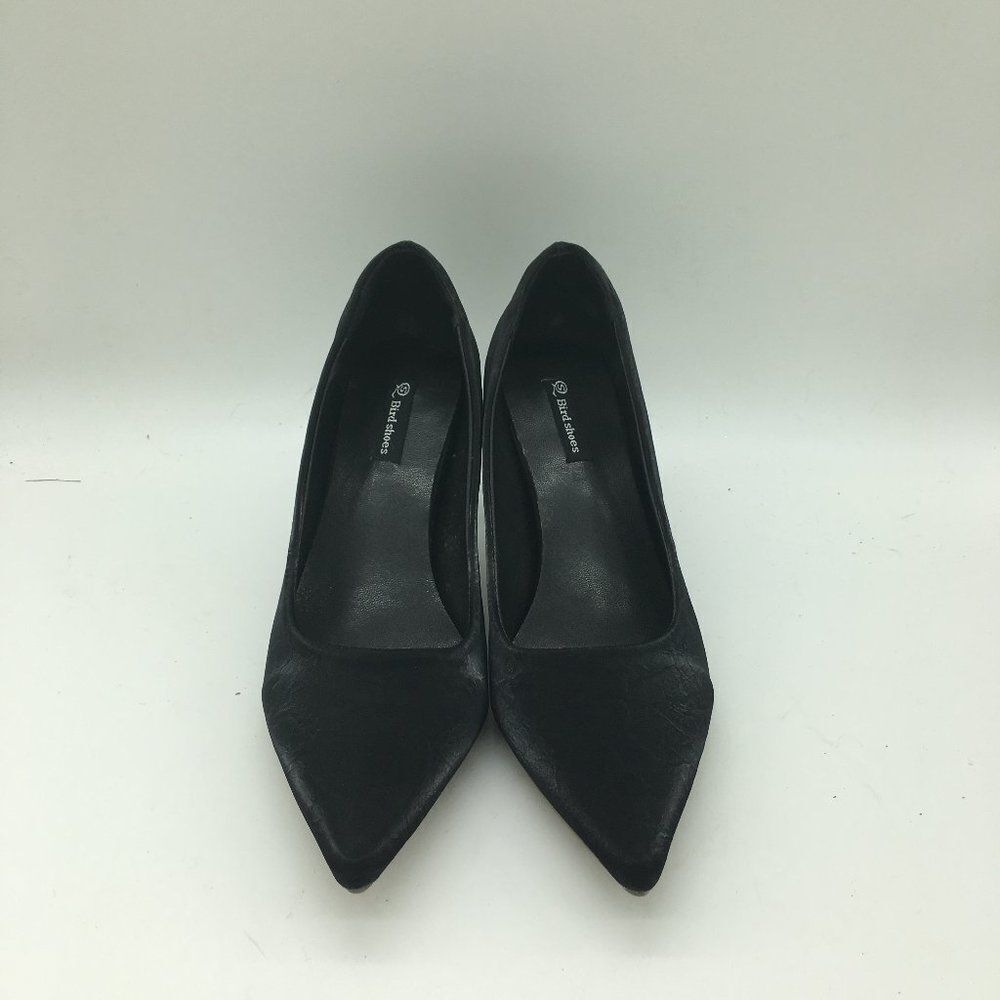 Black Women Sexy Suede Pointed Toe Pumps High Heels Dress Shoes